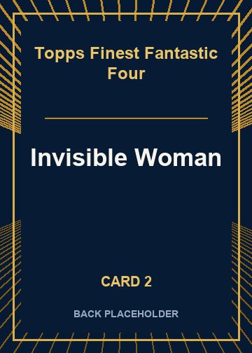 Invisible Woman back artwork