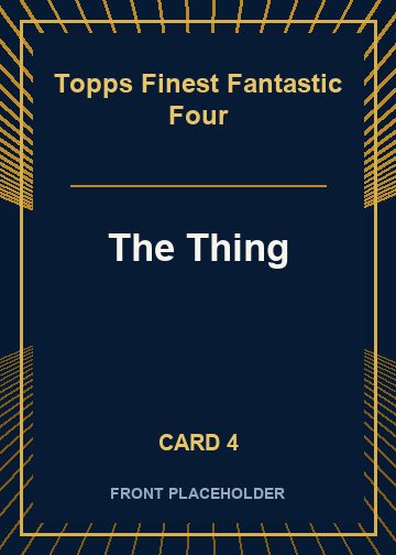 The Thing front artwork