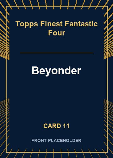 Beyonder front artwork