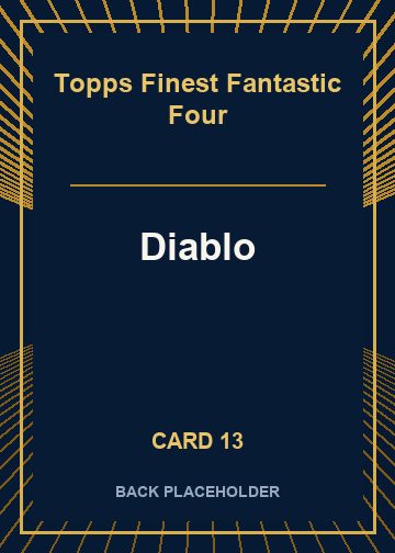 Diablo back artwork