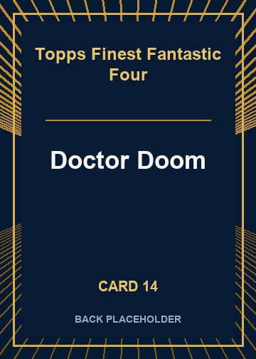Doctor Doom back artwork