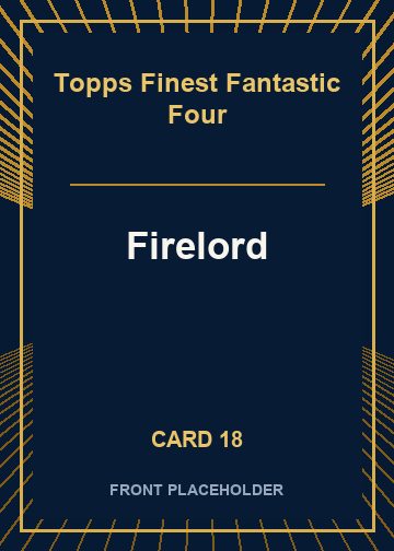 Firelord front artwork