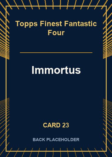 Immortus back artwork