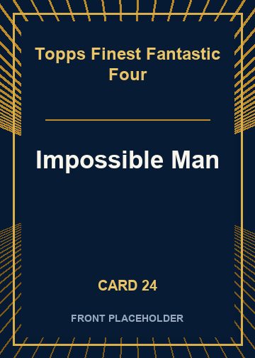 Impossible Man front artwork
