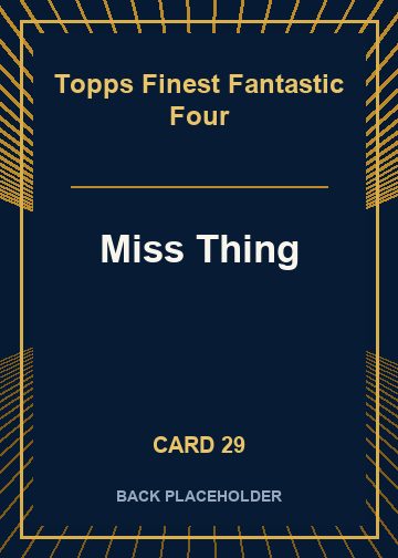 Miss Thing back artwork