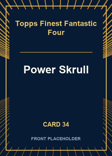 Power Skrull front artwork