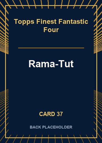 Rama-Tut back artwork