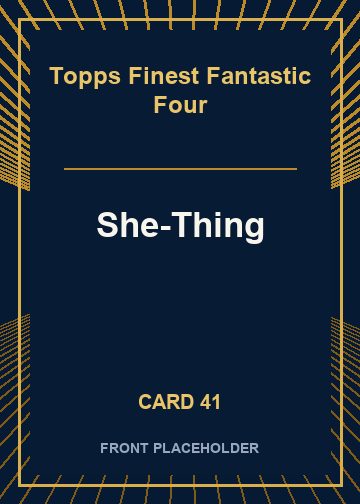 She-Thing front card image