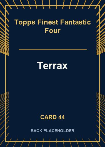 Terrax back card image