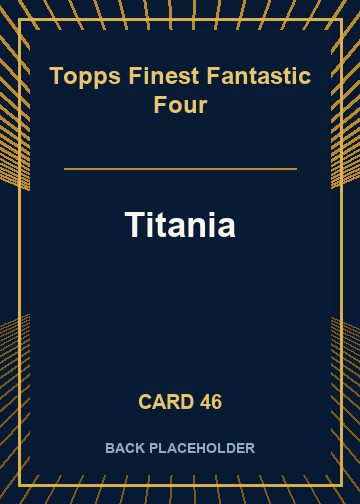 Titania back card image