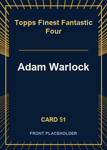 Adam Warlock card thumbnail