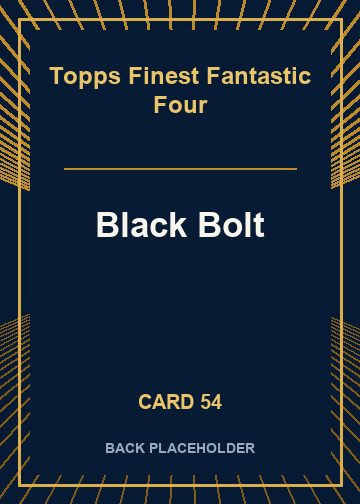 Black Bolt back card image