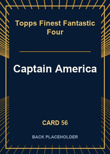 Captain America back card image