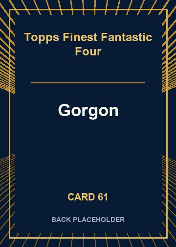 Gorgon back card image