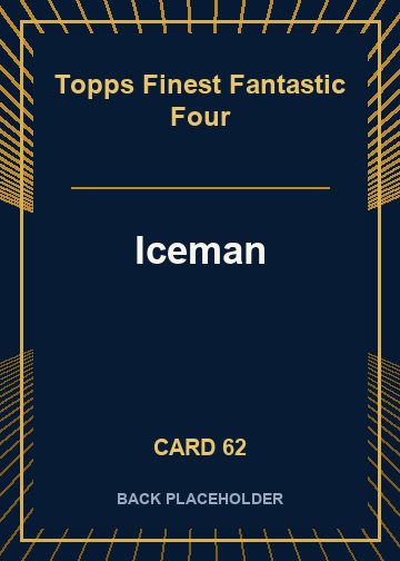 Iceman back card image