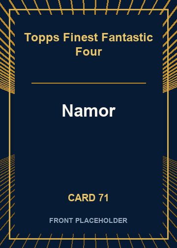 Namor front card image