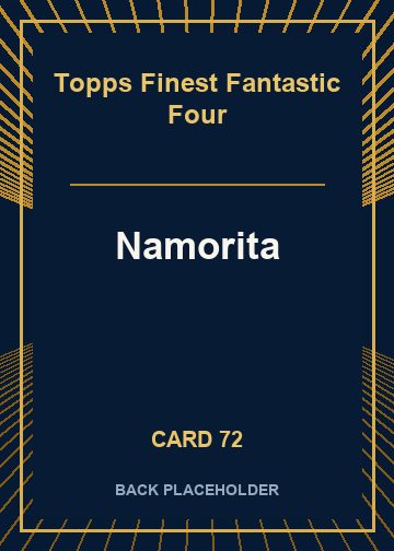 Namorita back card image