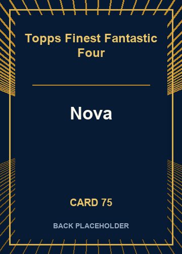 Nova back card image