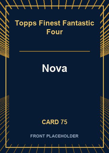 Nova front card image