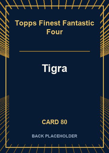 Tigra back card image
