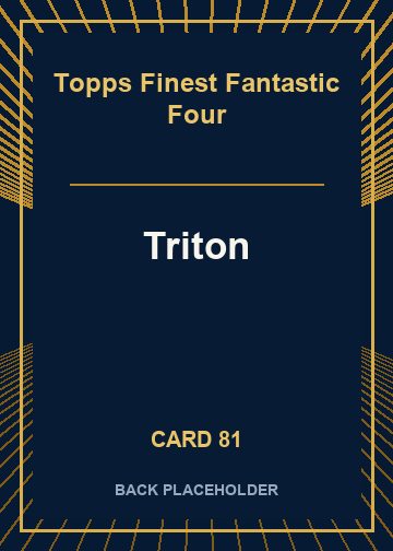 Triton back card image