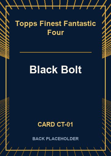 Black Bolt back card image