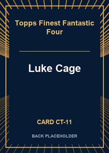 Luke Cage back card image