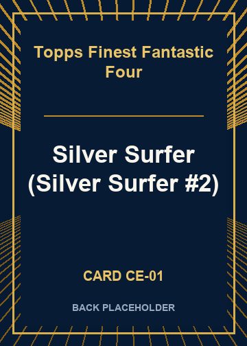 Silver Surfer (Silver Surfer #2) back card image