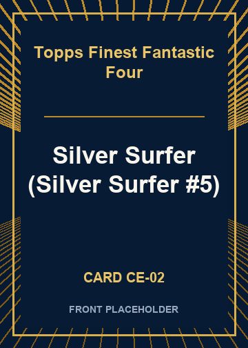 Silver Surfer (Silver Surfer #5) front card image