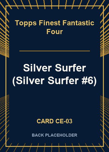 Silver Surfer (Silver Surfer #6) back card image