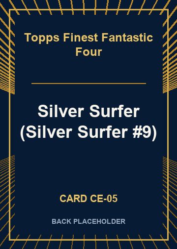 Silver Surfer (Silver Surfer #9) back card image