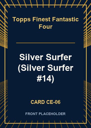 Silver Surfer (Silver Surfer #14) card thumbnail