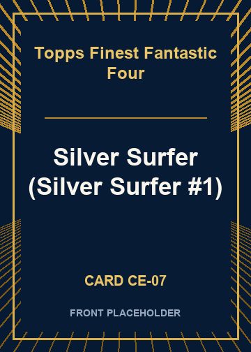 Silver Surfer (Silver Surfer #1) card thumbnail