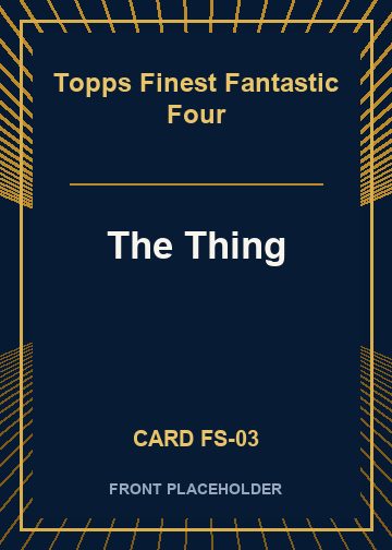 The Thing card thumbnail