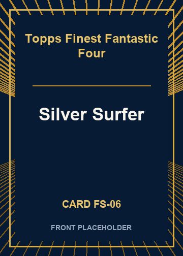 Silver Surfer front card image