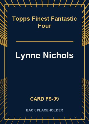 Lynne Nichols back card image