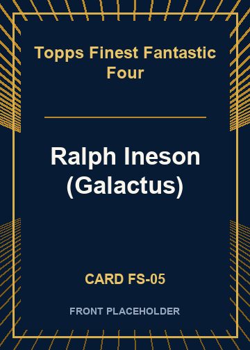 Ralph Ineson (Galactus) front card image