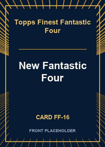New Fantastic Four card thumbnail