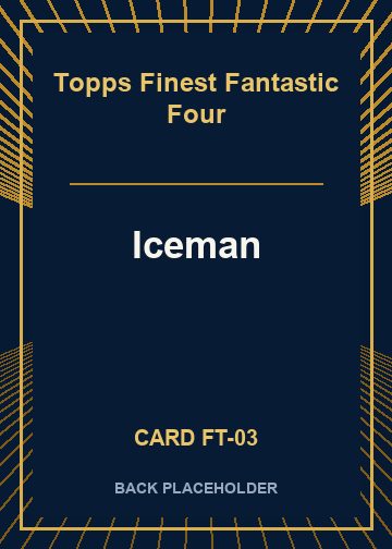 Iceman back card image