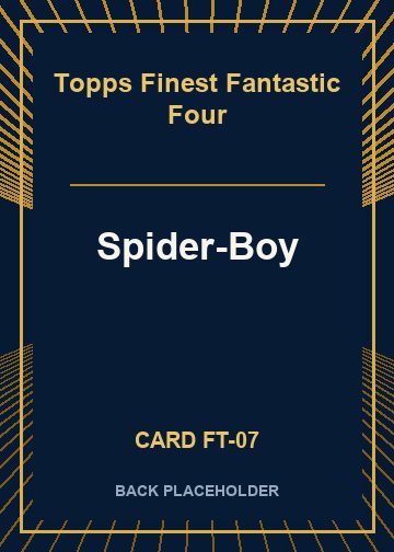 Spider-Boy back card image
