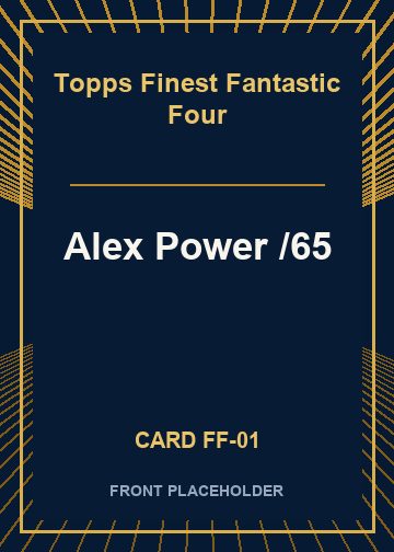 Alex Power /65 card thumbnail