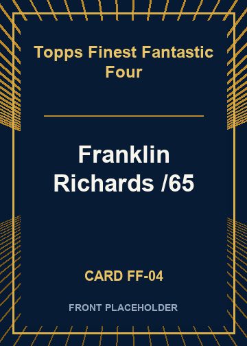 Franklin Richards /65 card thumbnail