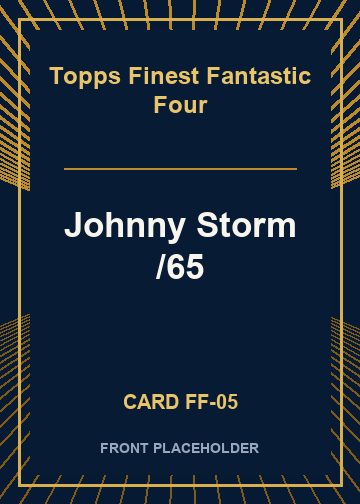Johnny Storm /65 card thumbnail