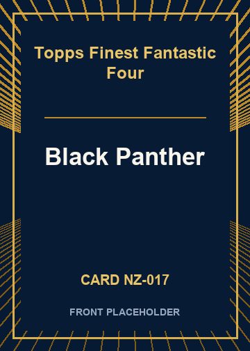 Black Panther card thumbnail