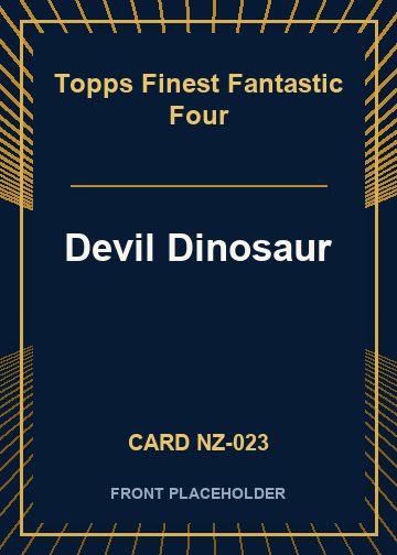 Devil Dinosaur card thumbnail