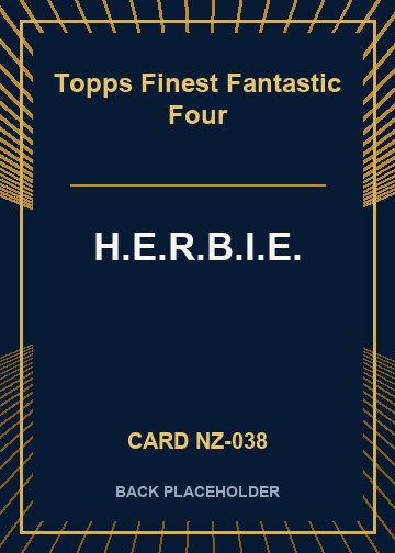 H.E.R.B.I.E. back card image