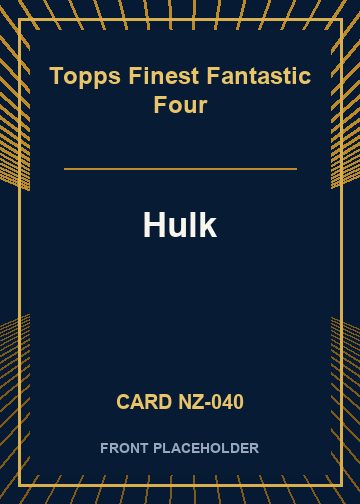 Hulk card thumbnail