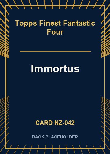 Immortus back card image