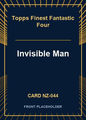Invisible Man card thumbnail