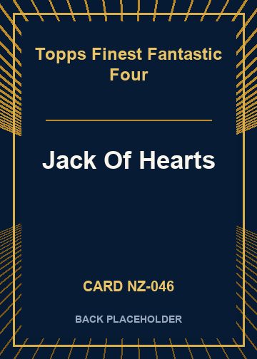 Jack Of Hearts back card image